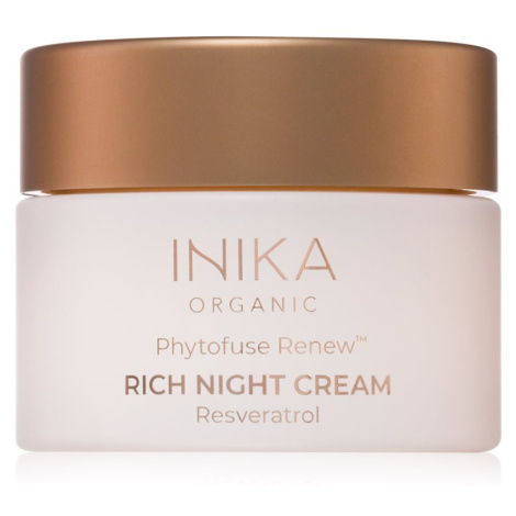 INIKA Organic Phytofuse Renew Rich Night Cream antioxidační noční krém 50 ml