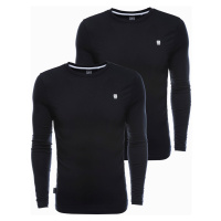 Ombre Clothing Men's plain longsleeve - mix 2