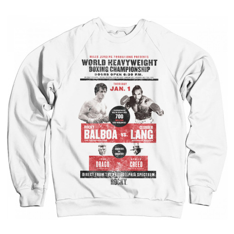 Rocky mikina, World Heavyweight Poster, pánská HYBRIS