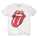 The Rolling Stones Tričko Classic Tongue White