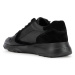 Sneakers boty Geox Alleniee černá barva