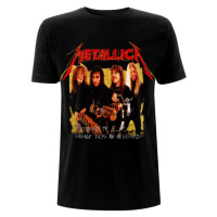 Metallica Tričko Garage Photo Yellow Black