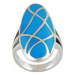 AutorskeSperky.com - Stříbrný prsten s tyrkysem - S223