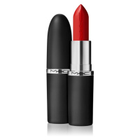 MAC Cosmetics MACximal Sleek Satin Lipstick krémová hydratační rtěnka odstín Left on Red 3,5 g