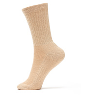 SUDA Konopné vysoké sportovní ponožky Sandstone