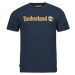 Timberland Linear Logo Short Sleeve Tee Tmavě modrá
