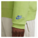 Nike SPORTSWEAR ESSENTIAL+ Pánská mikina, zelená, velikost