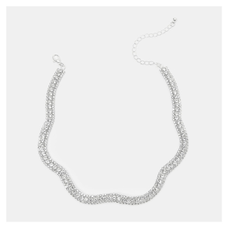 Mohito - Elegantní náhrdelník - Stříbrná