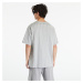 New Era Pinstripe Oversized T-Shirt Heather Gray/ White