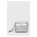 Kabelka Calvin Klein stříbrná barva, K60K611337