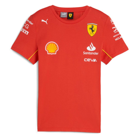 Ferrari dětské tričko Driver red F1 Team 2024 Puma
