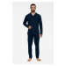Pánské pyžamo tmavě modré model 17737864 - Henderson