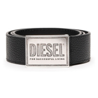 Opasek diesel logo b-grain ii belt černá