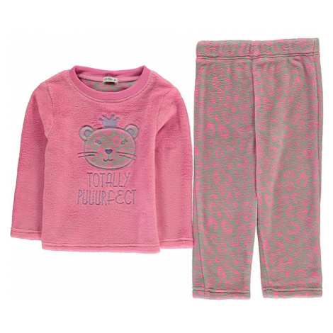 Dívčí fleecové pyžamo Crafted