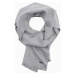 Ombre Men's monochrome fringed scarf - grey