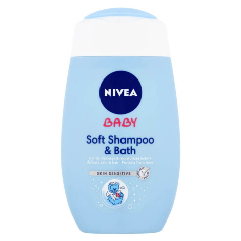 NIVEA Baby Šampon a pěna do koupele 2v1 200 ml