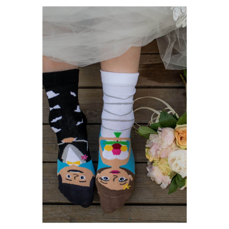 Vícebarevné ponožky Bride And Groom