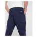 Tommy Hilfiger Tommy Jeans tmavě modré kapsové kalhoty TAPERED CUFFED CARGO PANT