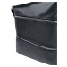 Černá crossbody kabelka s šikmými kapsami