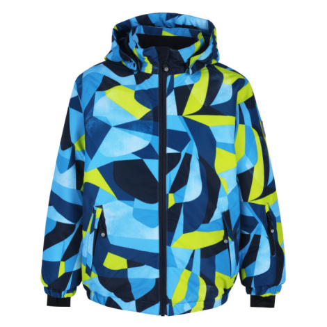 COLOR KIDS-Ski jacket AOP, AF 10.000, blue I Modrá