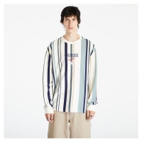 GUESS Jan Stripe Ls Tee UNISEX Sandy Shore Multi