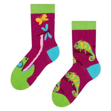 Veselé dětské ponožky Dedoles Chameleon (GMKS073)