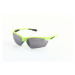 Finmark FNKX2218 Sportovní sluneční brýle, světle zelená, velikost
