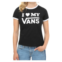 Tričko Vans Love Ringer black-white