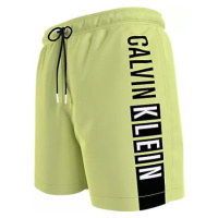 Pánské plavky Tkaný spodní díl MEDIUM DRAWSTRING-GRAPHIC KM0KM00991M0T - Calvin Klein