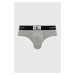 Spodní prádlo Calvin Klein Underwear 3-pack pánské, šedá barva