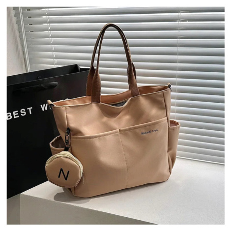 Dámská plátěná crossbody taška ve studentském stylu