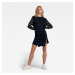 G-STAR Dress - Cross in stripe r dress knit multicolored