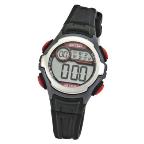 Chlapecké vodotěsné digitální hodinky Secco S DIB-007