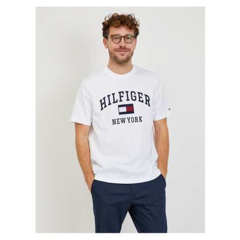 Bílé pánské tričko Tommy Hilfiger