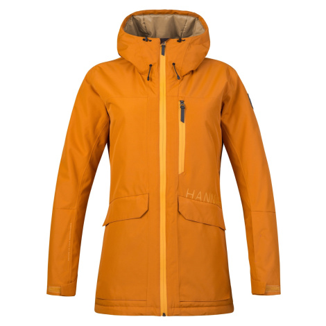 Hannah Merila Fd Dámská lyžařská bunda s membránou 10047370HHX honey ginger