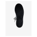 Černo-bílé kožené kotníkové boty Tamaris