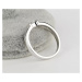 OLIVIE Stříbrný zásnubní prsten 7207