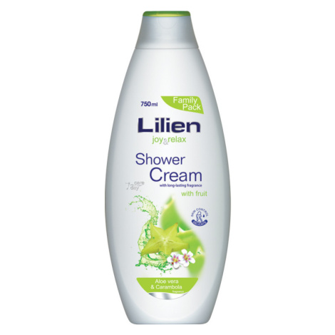 Lilien Sprchový krém Aloe Vera&Carambola 750 ml