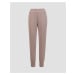 Hnědé Dámské Kalhoty Varley The Slim Cuff Pant 27.5