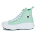 Converse CHUCK TAYLOR ALL STAR MOVE PLATFORM Zelená