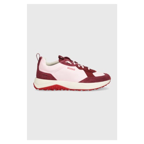 Sneakers boty HUGO Kane růžová barva, 50503104 Hugo Boss