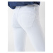 Bílé dámské skinny fit džíny Salsa Jeans