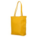 Dámská kožená kabelka přes rameno žlutá - ItalY Nooxies žlutá