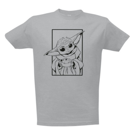 Pánské tričko Grogu &quot;Baby Yoda&quot;
