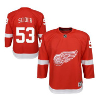 Detroit Red Wings dětský hokejový dres Moritz Seider Premier Home