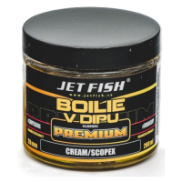 Jet fish boilie v dipu premium clasicc 200 ml 20 mm - cream scopex
