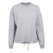 Build Your Brand Dámský oversize mikina BY058 Heather Grey