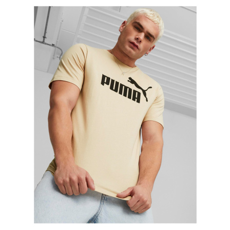 Béžové pánské tričko Puma