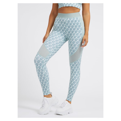 Modré dámské legíny