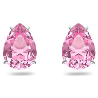 Swarovski Nádherné náušnice s růžovými krystaly Gema 5614455